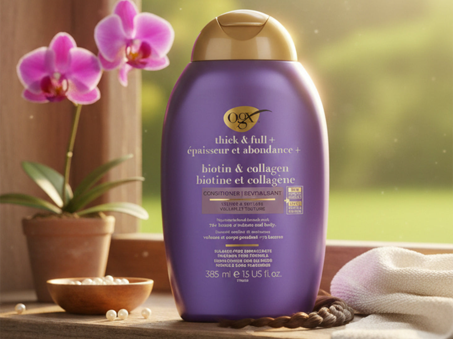 OGX Biotin and Collagen Conditioner 385ml in Sri Lanka