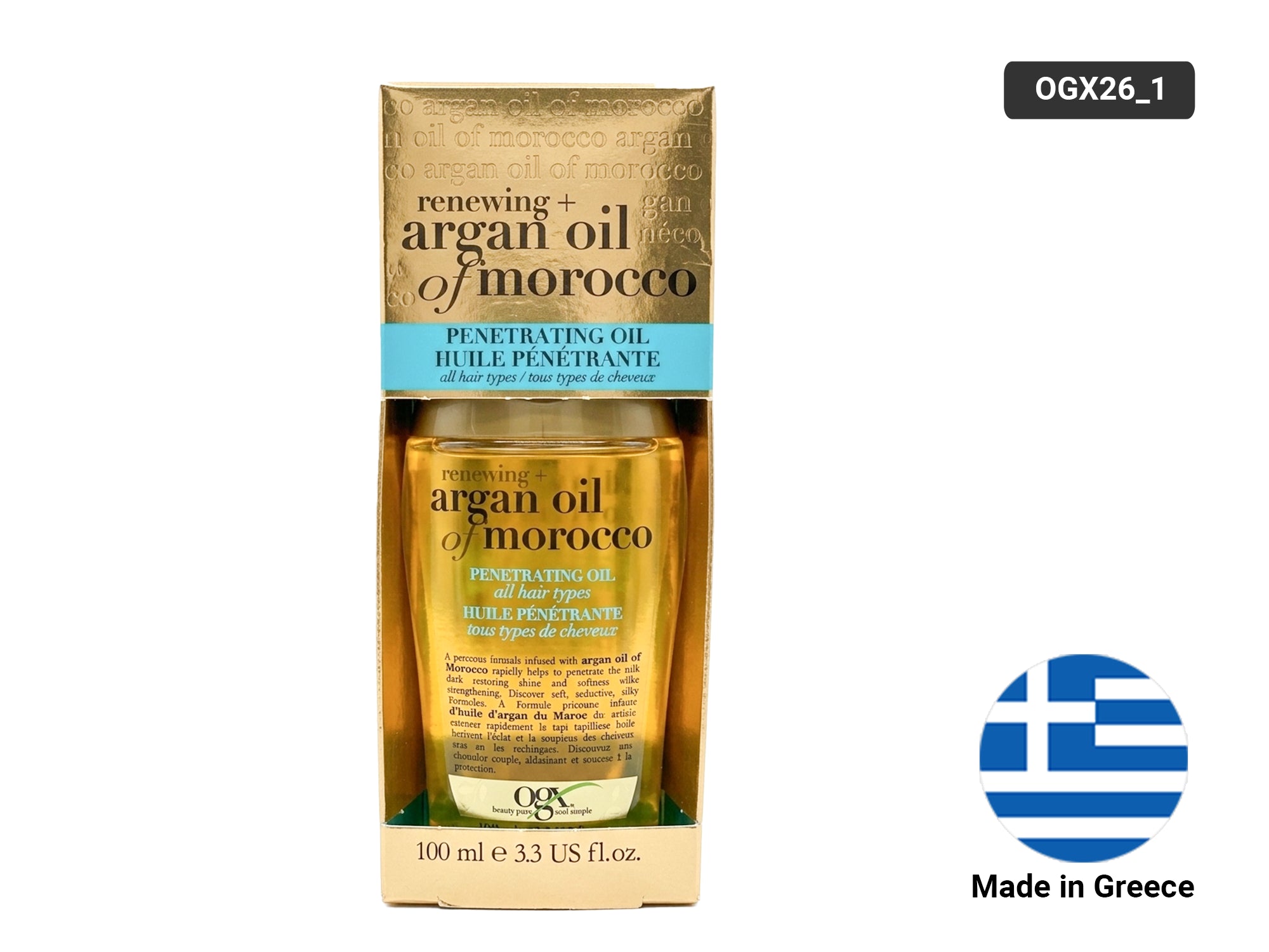 Buy Original OGX Renewing + Argan Oil of Morocco Extra Penetrating Oil for All Hair Types 100ml in Sri Lanka