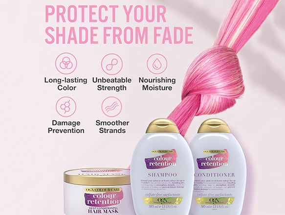 OGX Colour Care Colour Retention Shampoo 385m