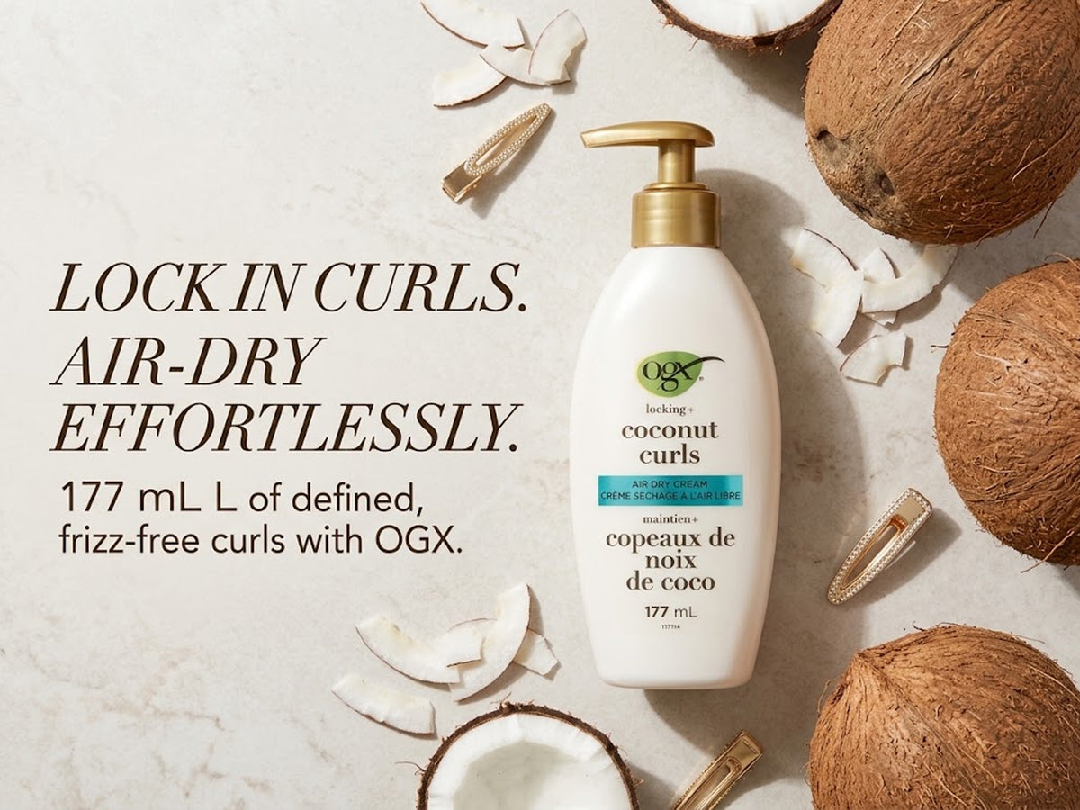 Ogx Locking + Coconut Curls Air Dry Cream 177ml in Sri Lanka