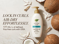 Ogx Locking + Coconut Curls Air Dry Cream 177ml in Sri Lanka
