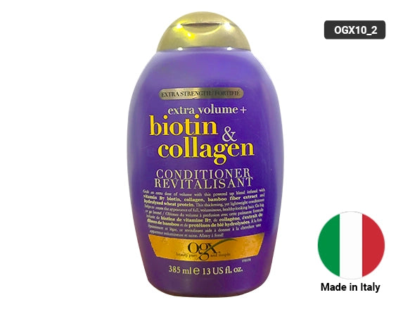 OGX Biotin and Collagen Conditioner 385ml - ITALY - 062600344731 in Sri Lanka