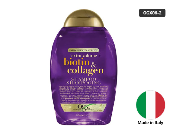 OGX Biotin and Collagen Shampoo 385ml (Italy) in Sri Lanka 