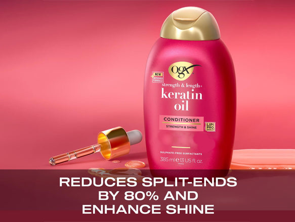 OGX Keratin Oil Conditioner 385ml - GREECE in Sri Lanka