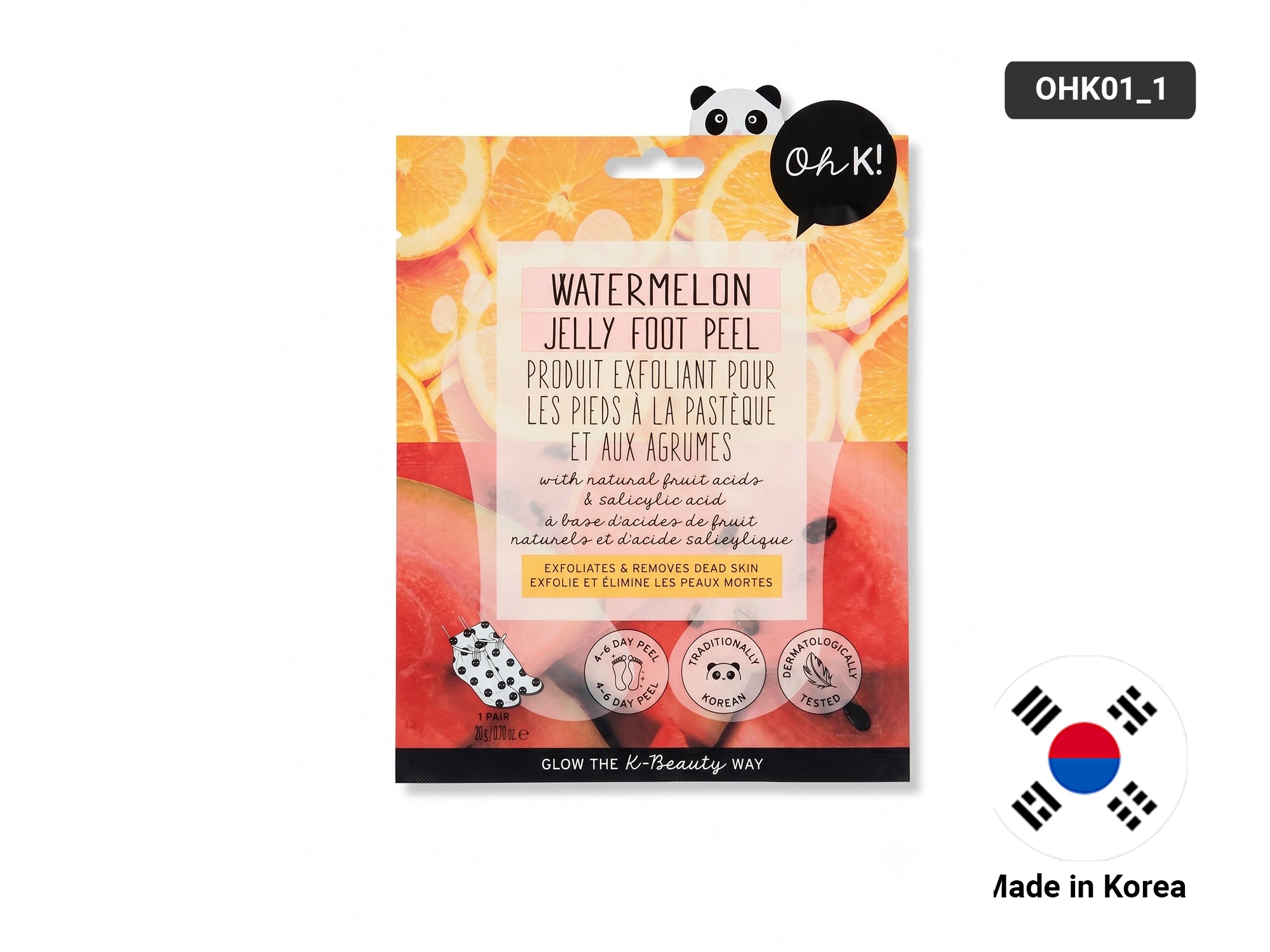 Oh K Watermelon Jelly Foot Peel in Sri Lanka
