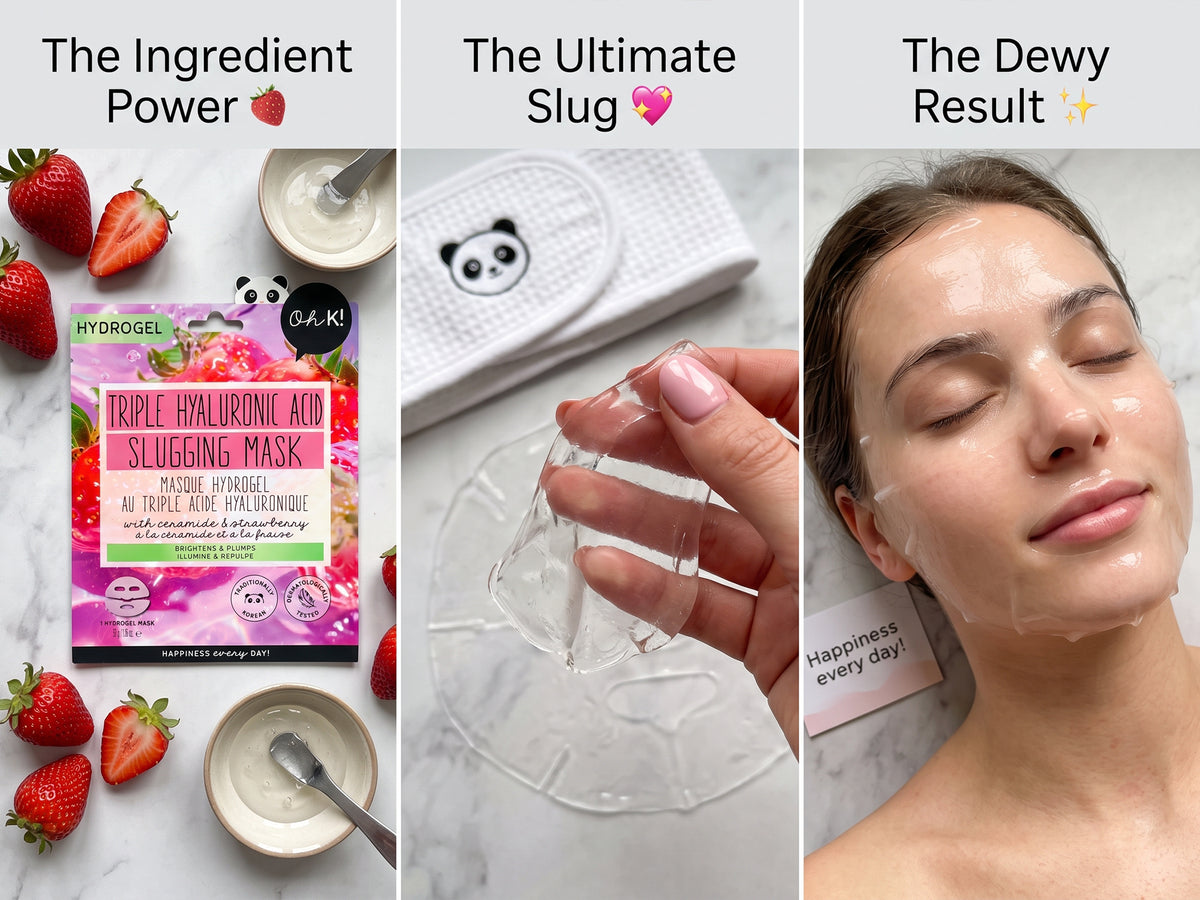 Oh K Triple Hyaluronic Acid Hydrogel Slugging Mask in Sri Lanka