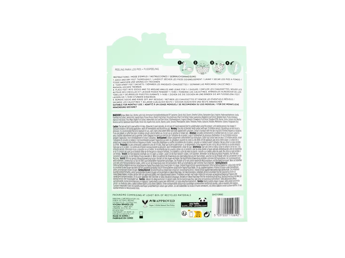 Oh K Strawberry &amp; Mint Jelly Foot Peel in Sri Lanka