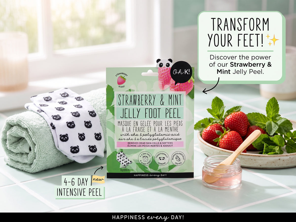 Oh K Strawberry &amp; Mint Jelly Foot Peel in Sri Lanka