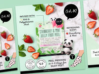 Oh K Strawberry &amp; Mint Jelly Foot Peel in Sri Lanka