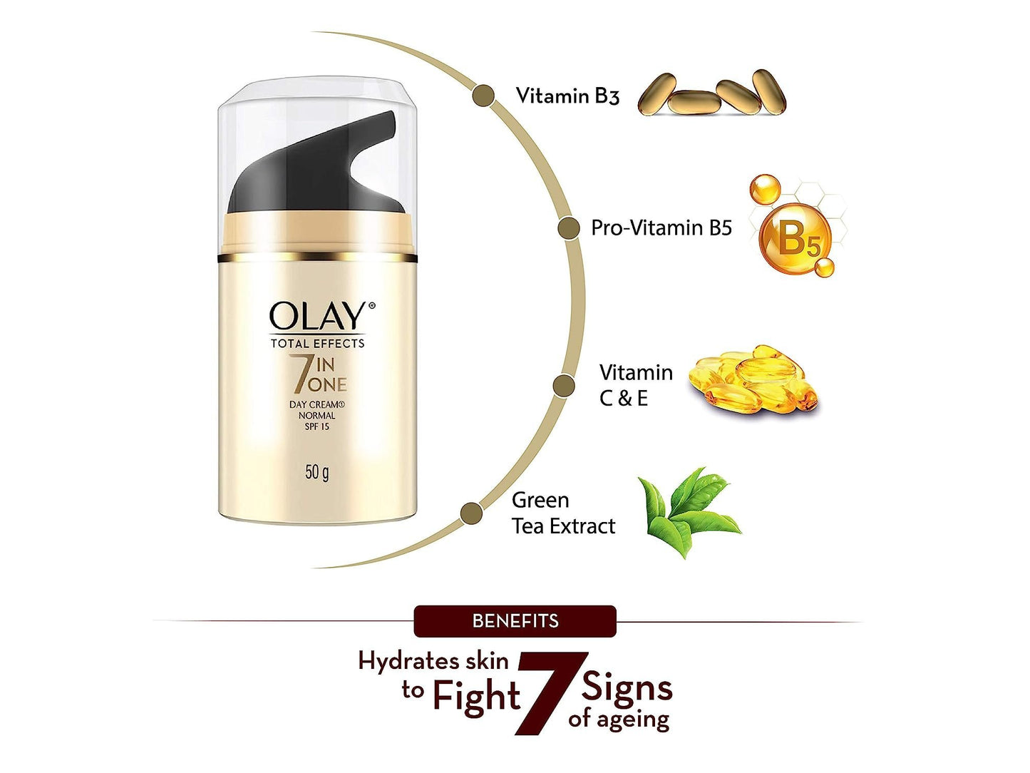 Olay Total Effects 7-in-1 Gentle Day Cream SPF 15 50g in Sri Lanka