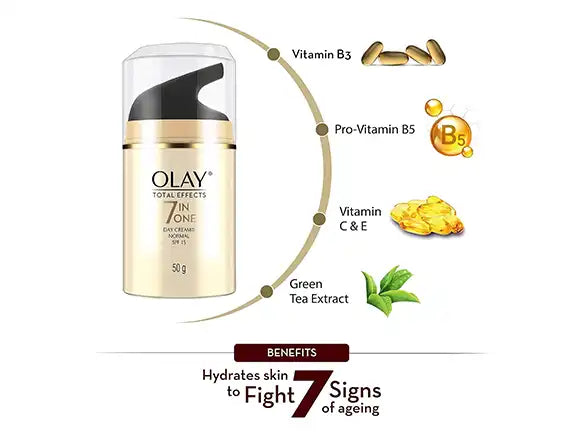 Olay Total Effects 7-in-1 Normal Day Cream SPF15 50g in Sri Lanka