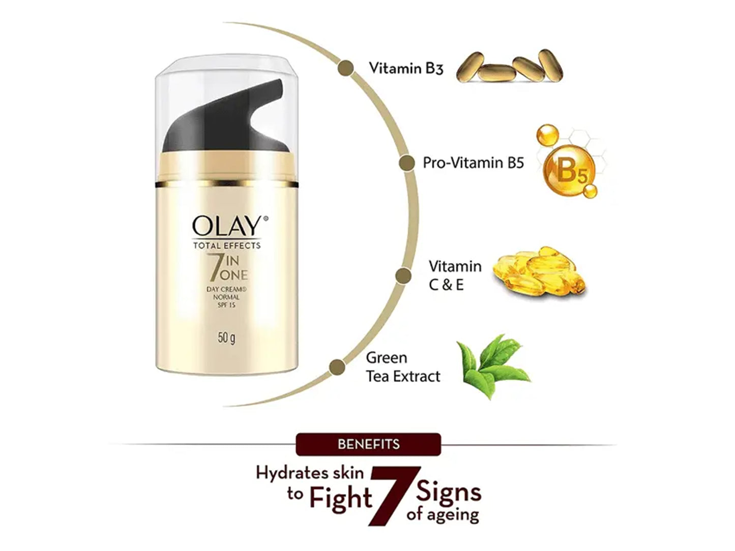 Olay Total Effects 7-in-1 Normal Day Cream 50g in Sri Lanka