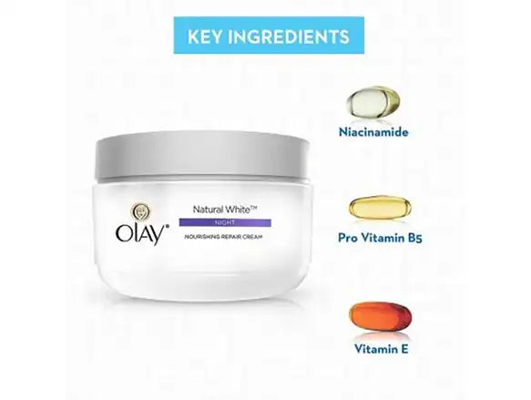 Olay Natural Aura 7 In One Night Nourishing Repair Cream 50g in Sri Lanka