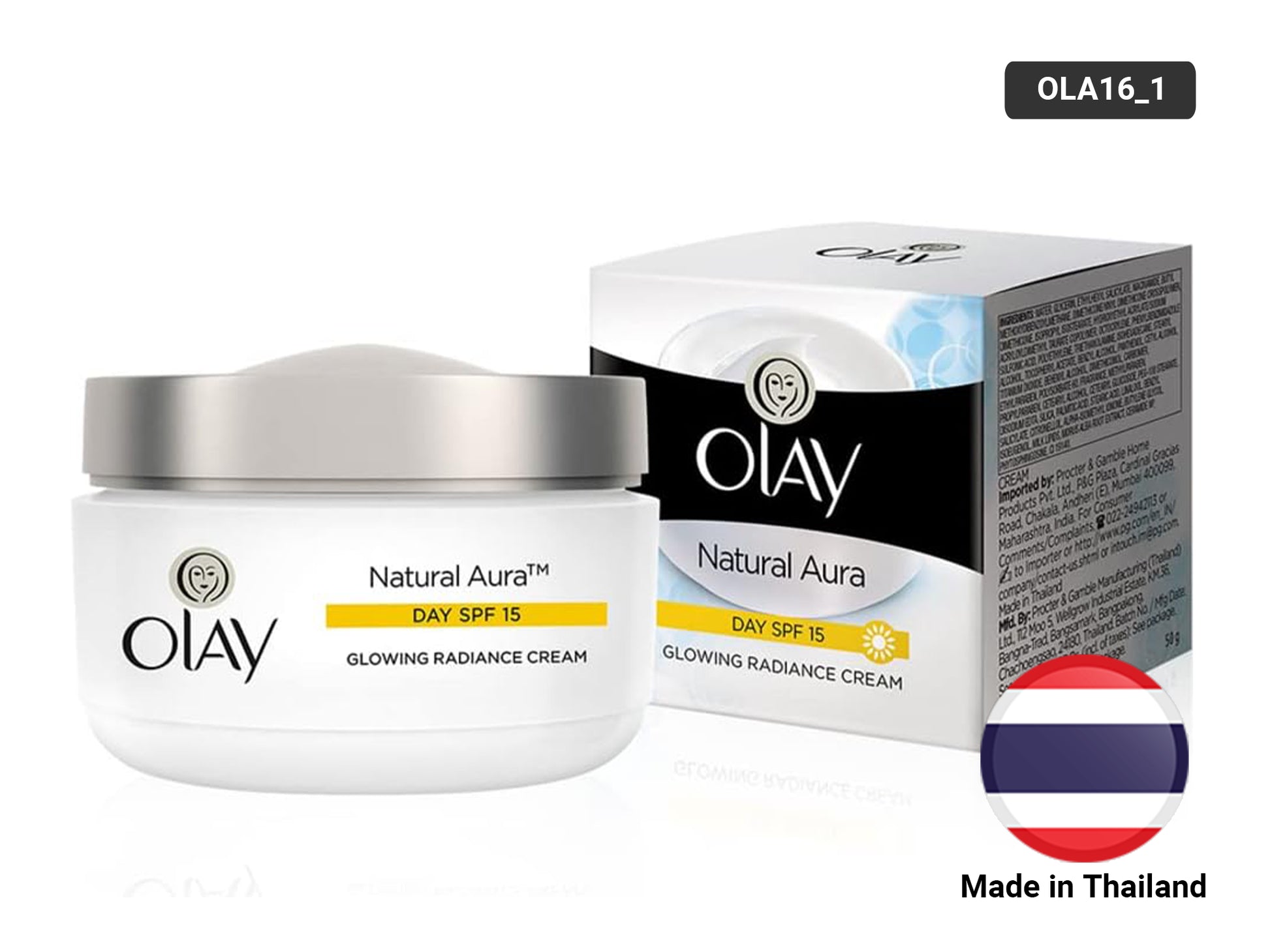 Olay Natural Aura Glowing Radiance Cream SPF 15 50g in Sri Lanka