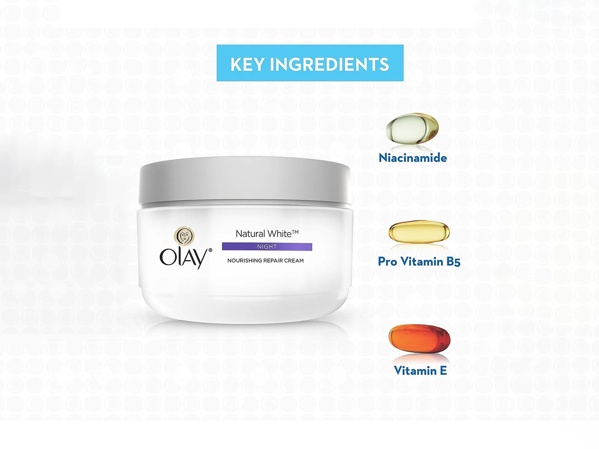 Olay Natural White All in One Fairness Night Cream 50g in Sri Lanka