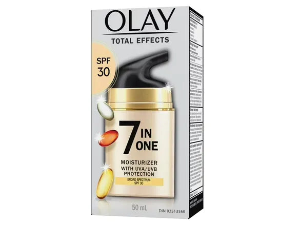 Olay Total Effects 7 in One Hydratant Avec UVA / UVB SPF 30 Moisturizer 50ml - CANADA - 075609191466 in Sri Lanka