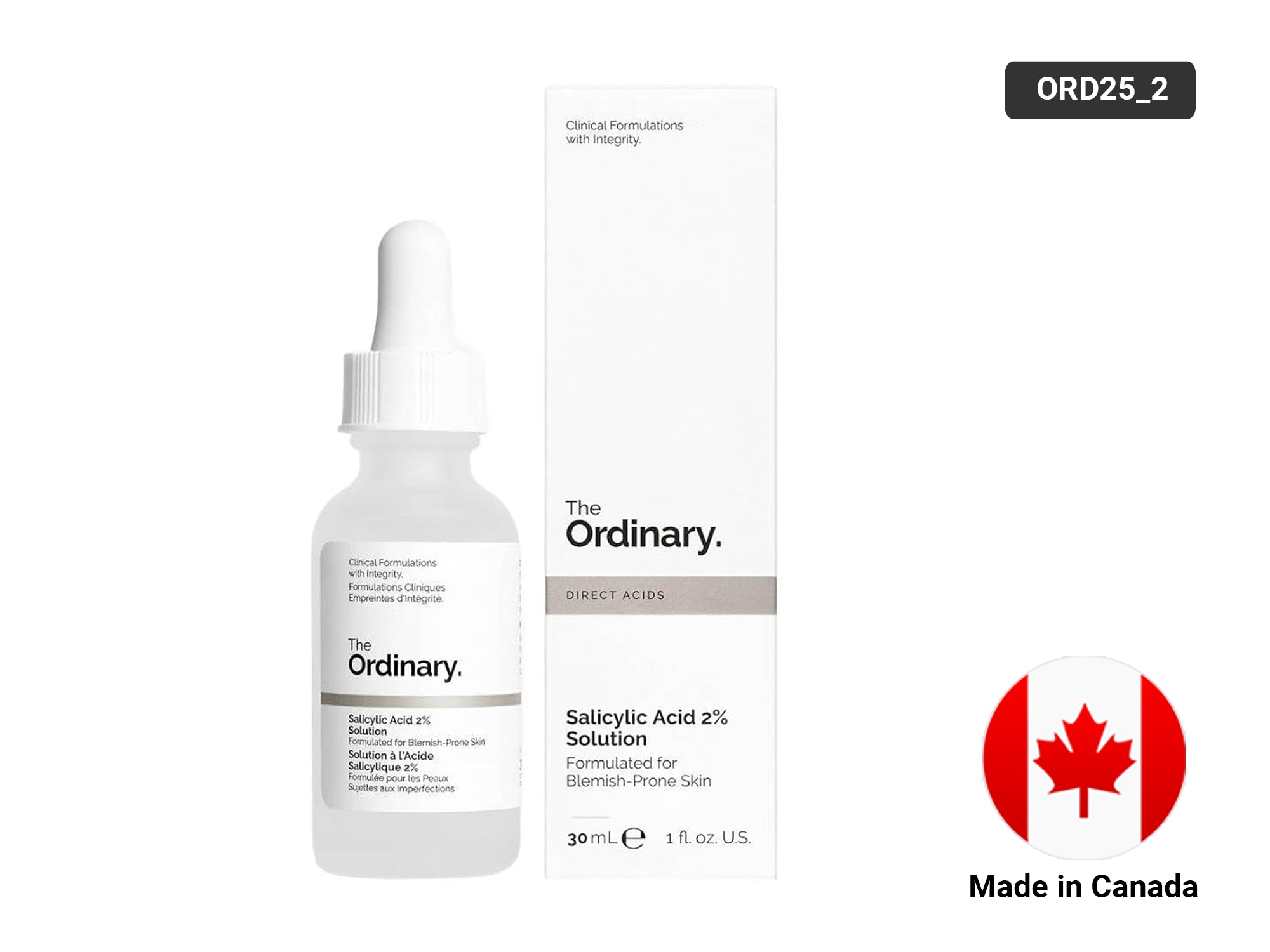 The Ordinary Salicylic Acid 2% Solution 30ml-Canada in Sri Lanka