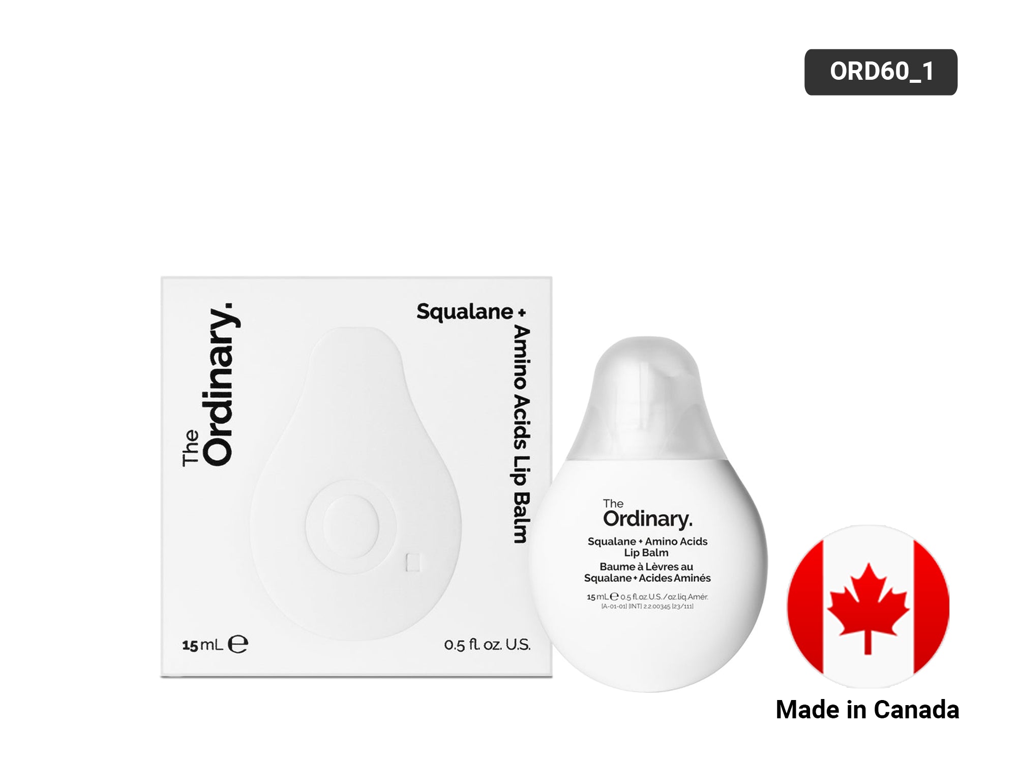 The Ordinary Squalane + Amino Acids Lip Balm 15ml in Sri Lanka