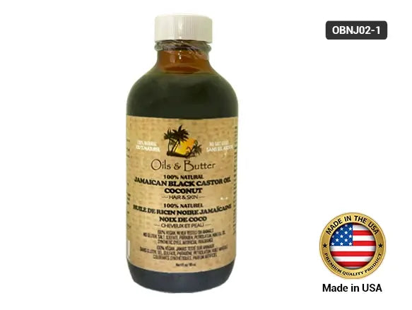 Oils & Butter 100% Natural Jamaican Black Castor Oil Coconut 118ml in Sri Lanka 