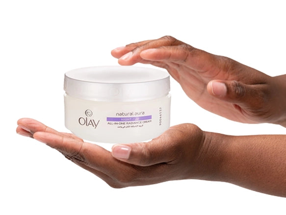 Olay Natural White All in One Fairness Night Cream 50g - THAILAND in Sri Lanka