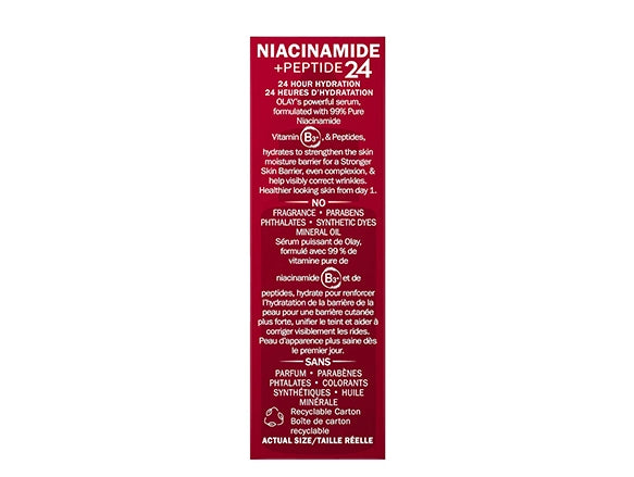 Olay Niacinamide + Peptide 24 Hydrating Serum 40ml in Sri Lanka