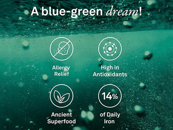 Organika Organic Spirulina Blue-Green Algae Powder 300g - CANADA in Sri Lanka