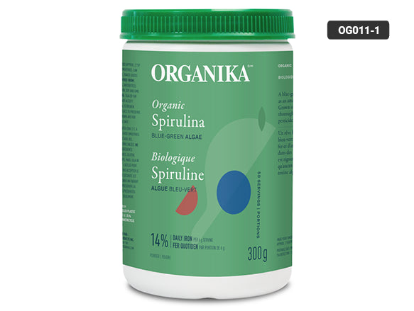 Organika Organic Spirulina Blue-Green Algae Powder 300g in Sri Lanka