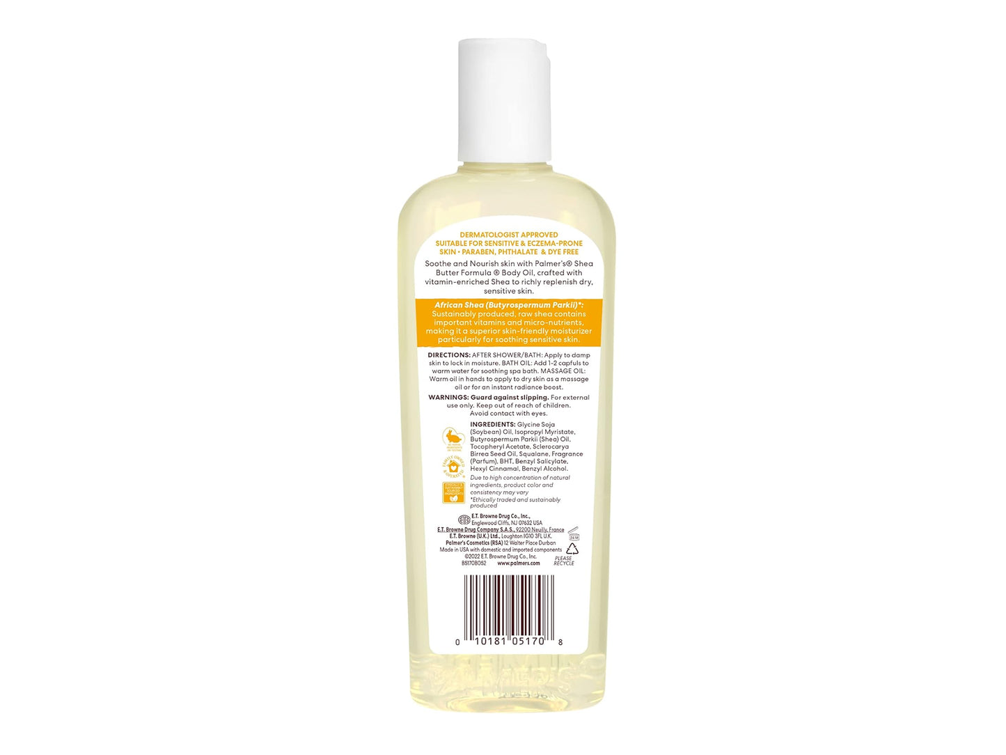 Palmers Shea Butter Formula Raw Shea Nourish Body Oil 250ml in Sri Lanka