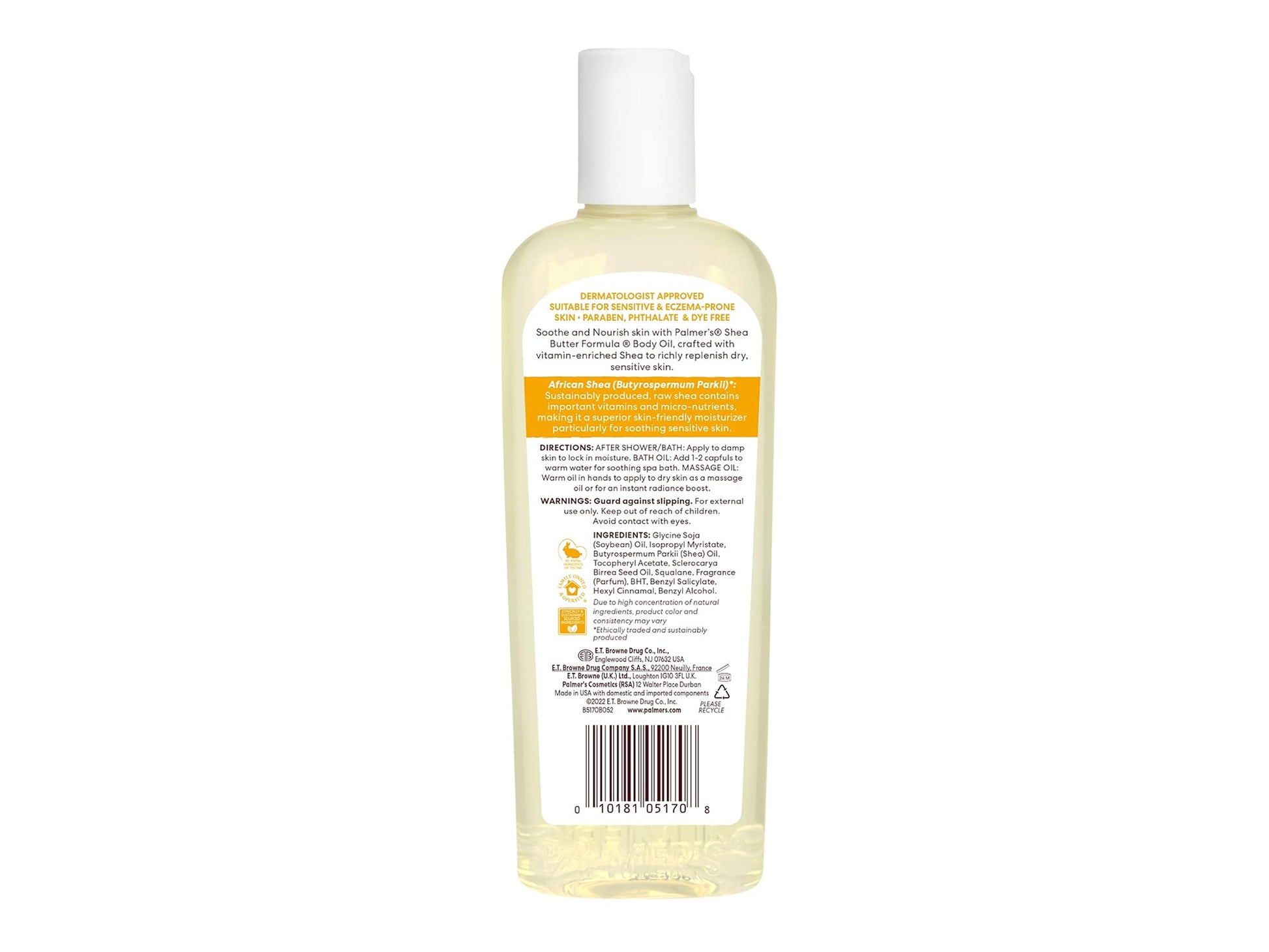 Palmers Shea Butter Formula Raw Shea Nourish Body Oil 250ml in Sri Lanka