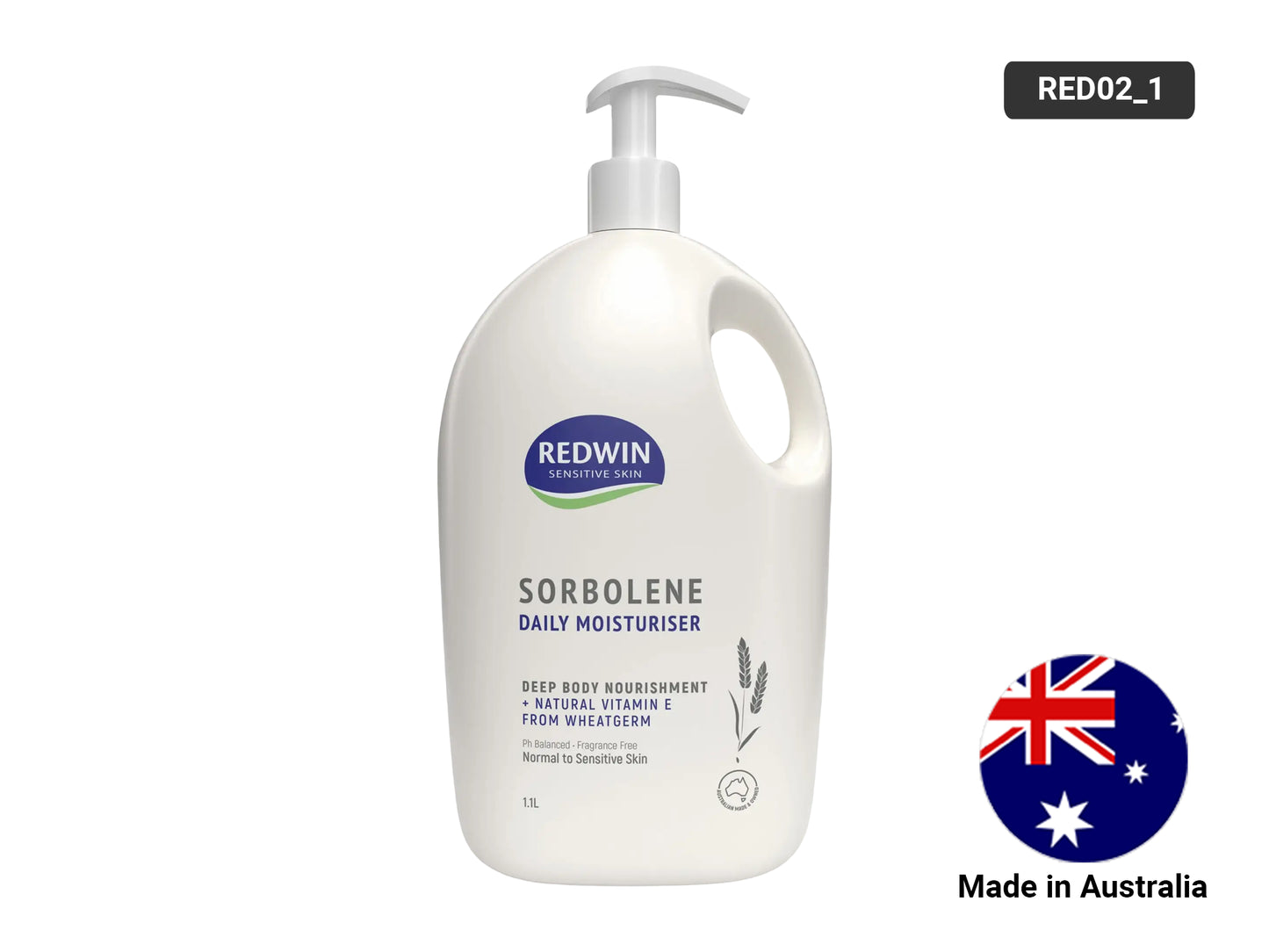 Redwin Sorbolene Daily Moisturiser Deep Body Nourishment 1l