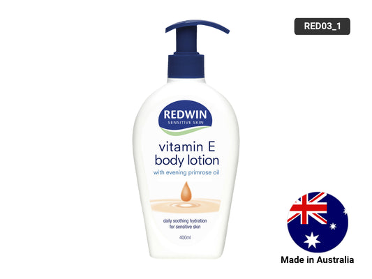 Redwin Body Lotion with Vitamin E and EPO 400ml - front view