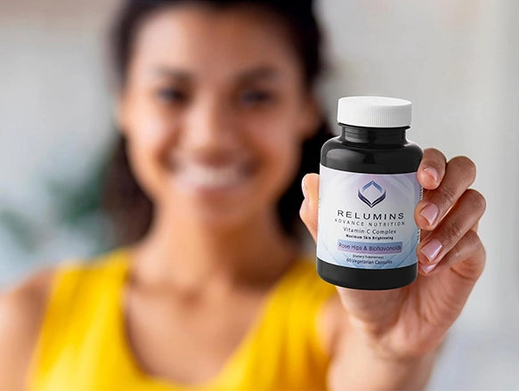 Relumins Advance Nutrition Vitamin C Complex with Rose Hips &amp; Bioflavonoids 60 Capsules - USA in Sri Lanka