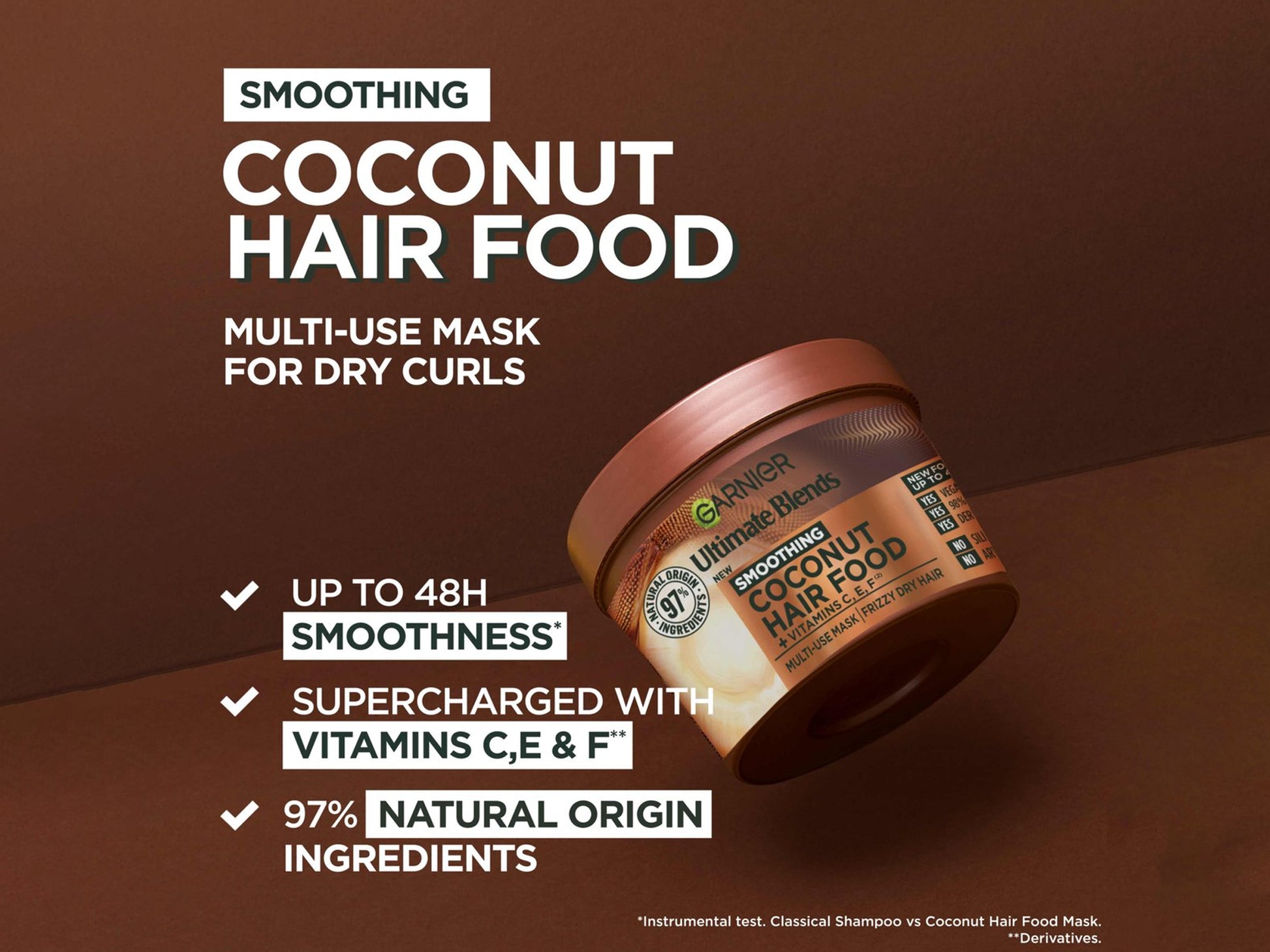 Garnier Ultimate Blends Soothing Coconut Hair Food Multi Use Mask 400ml in Sri Lanka