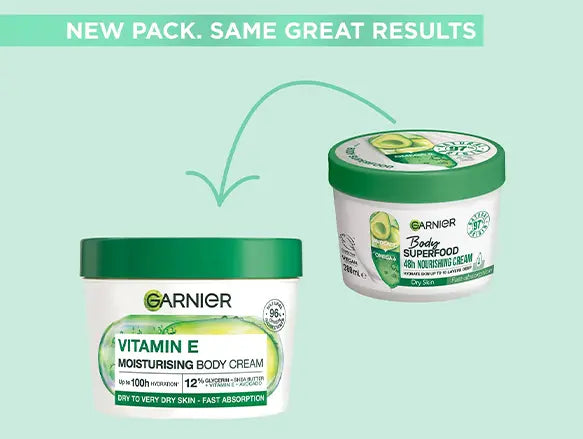 Garnier Vitamin E Moisturising Body Cream 380ml