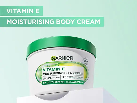 Garnier Vitamin E Moisturising Body Cream 380ml