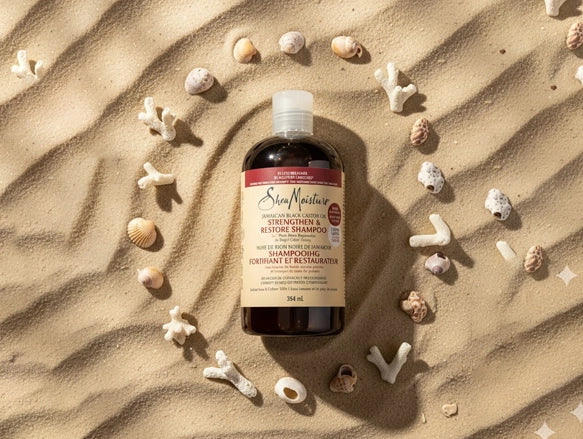 Shea Moisture Jamaican Black Castor Oil Strengthen and Restore Shampoo 384ml in Sri Lanka