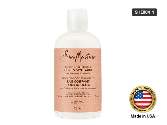 Shea Moisture Coconut and Hibiscus Curl and Style Milk 237ml
