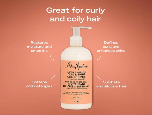 Shea Moisture Coconut and Hibiscus Conditioner 384ml