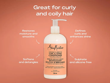 Shea Moisture Coconut and Hibiscus Conditioner 384ml