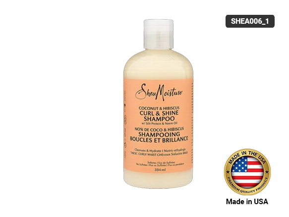 Shea Moisture Coconut and Hibiscus Shampoo 384ml
