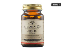 Solgar Vitamin D3 Cholecalciferol 2200 IU 50 Capsules in Sri Lanka