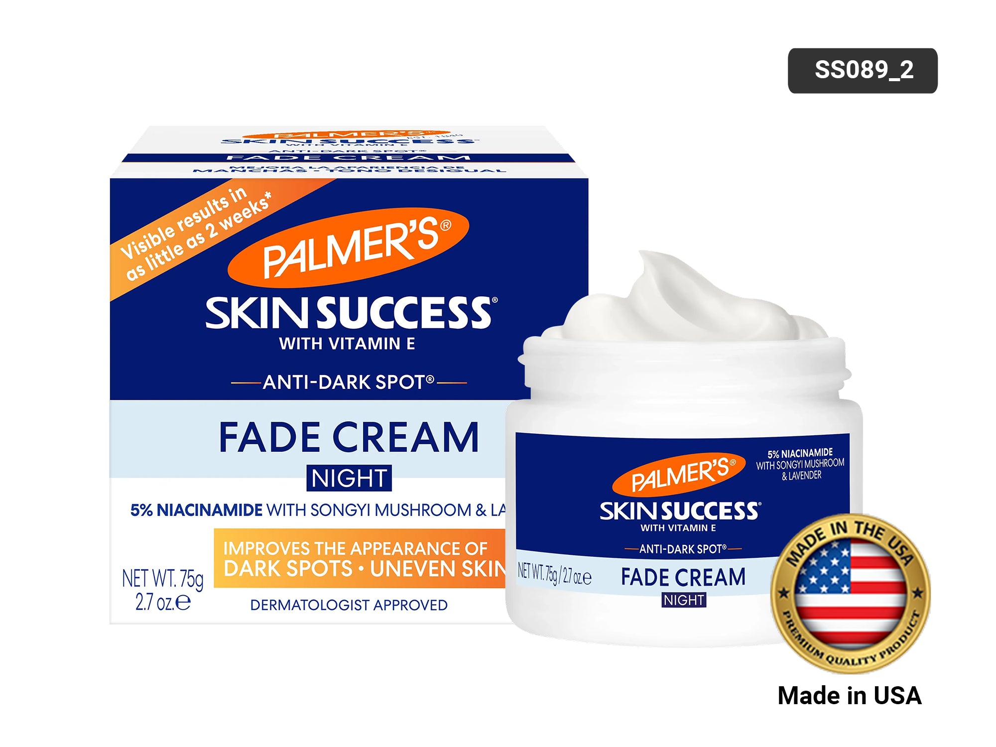 Palmers SS Anti-Dark Spot Fade Night Cream 75g - USA in Sri Lanka