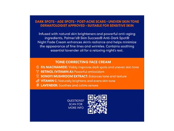 Palmers Skin Success Anti-Dark Spot Fade Night Cream 75g in Sri Lanka