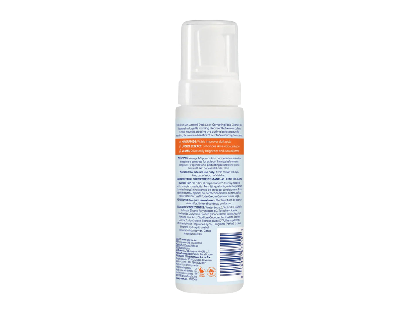 Palmers Skin Success Dark Spot Correcting Facial Cleanser with Vitamin E 150ml