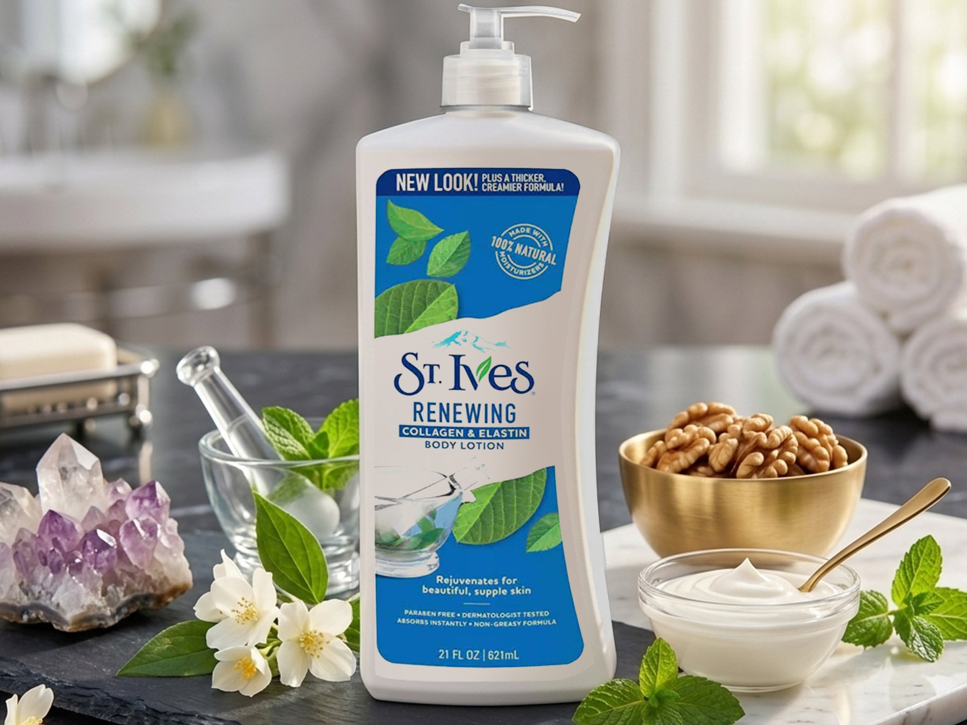 Buy Original St. Ives Renewing Collagen and Elastin Body Lotion 621ml in Sri Lanka