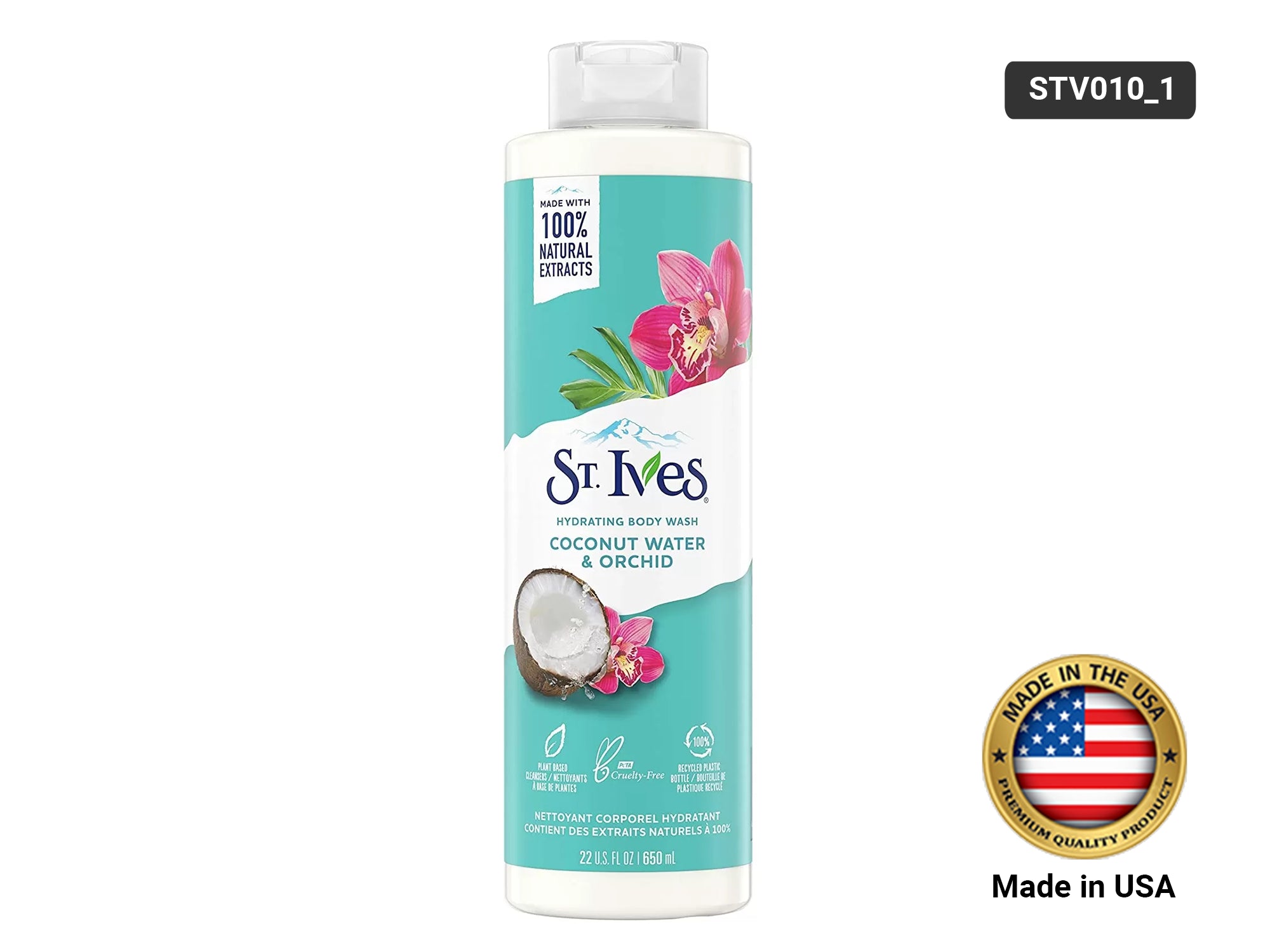 St. Ives Hydrating Body Wash With Coconut Orchid 650ml in Sri Lanka