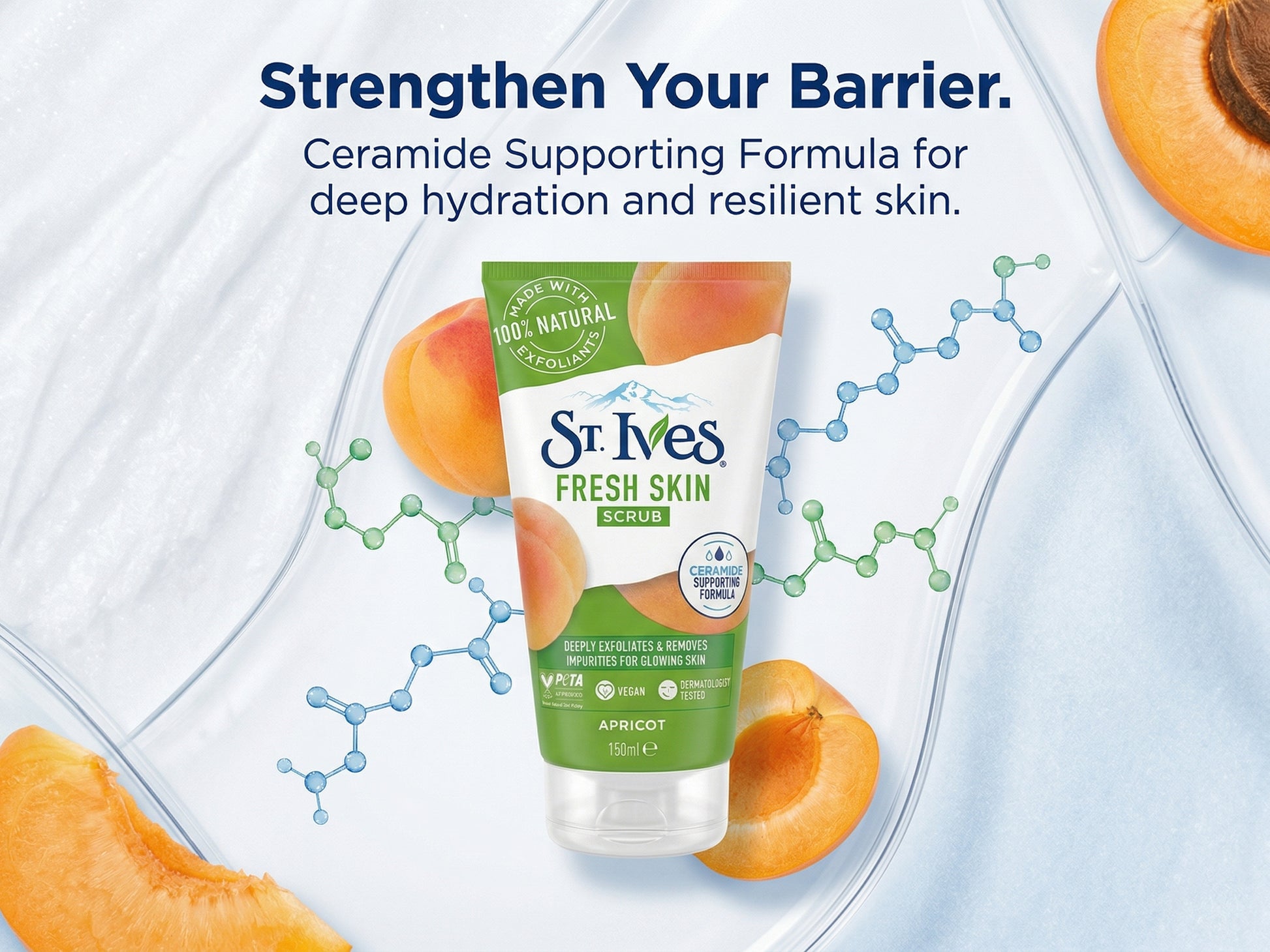 St. Ives Fresh Skin Scrub Apricot 150ml in Sri Lanka