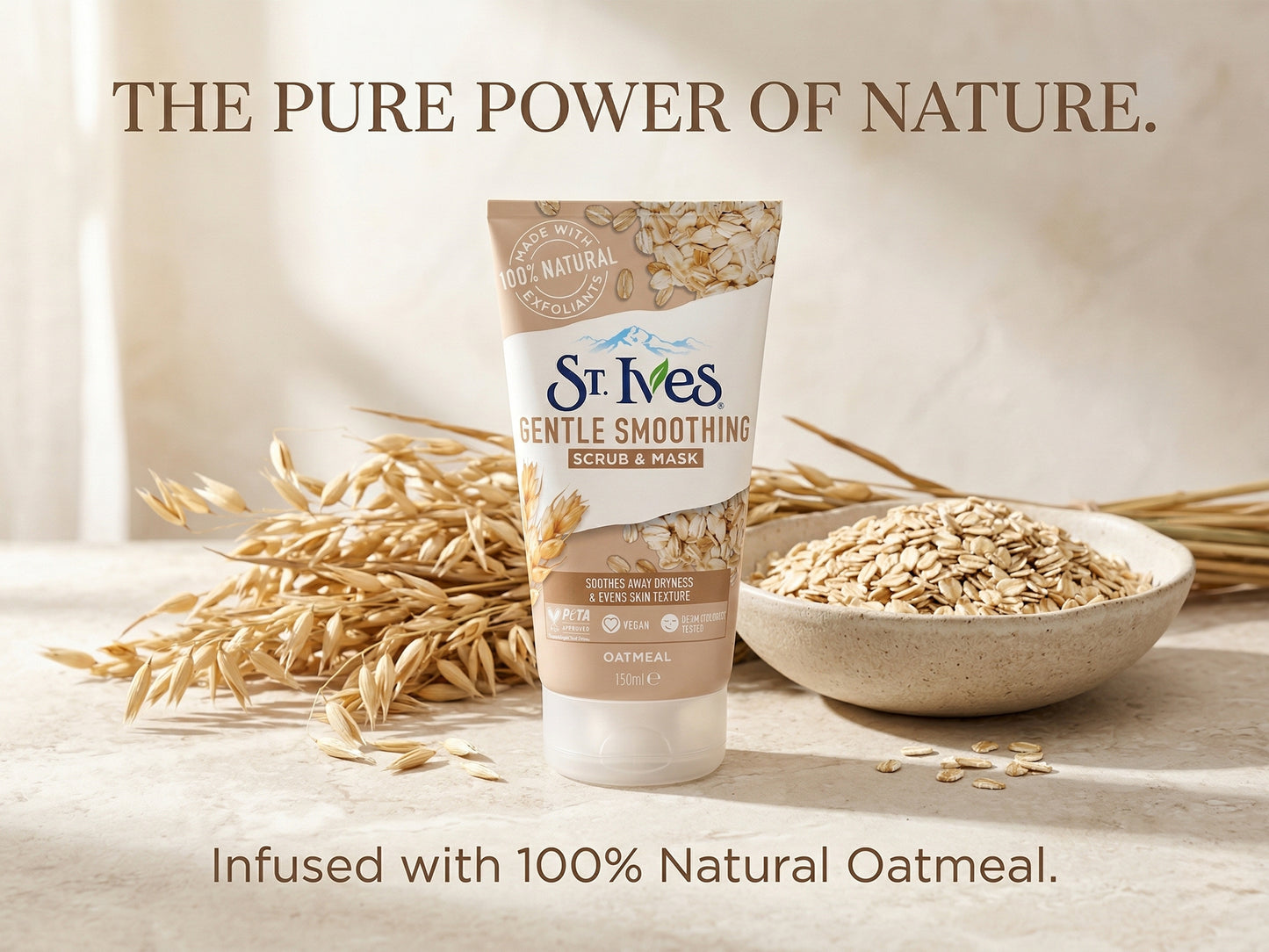 St. Ives Gentle Smoothing Scrub Mask with oatmeal 150ml in Sri Lanka