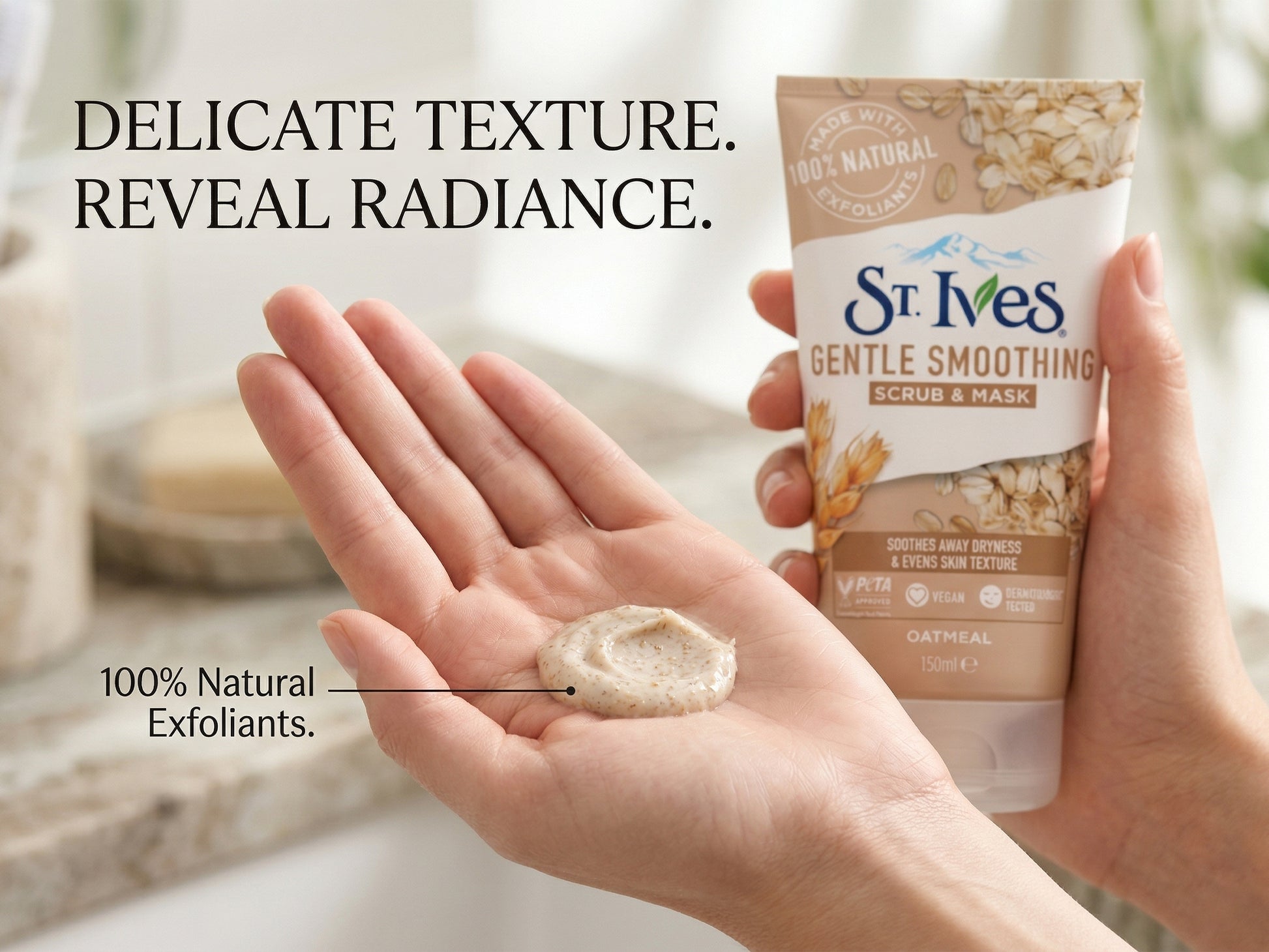 St. Ives Gentle Smoothing Scrub Mask with oatmeal 150ml in Sri Lanka