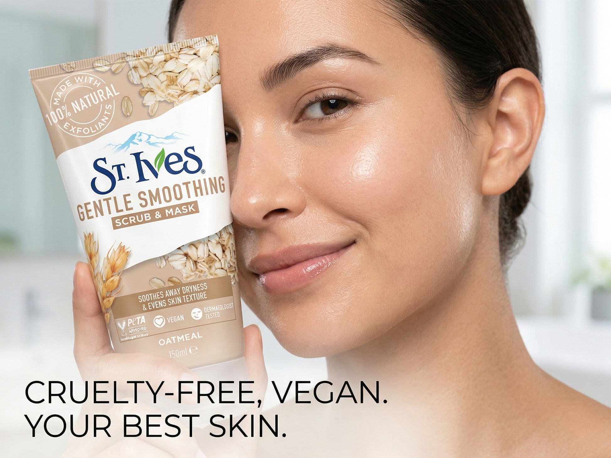 St. Ives Gentle Smoothing Scrub Mask with oatmeal 150ml in Sri Lanka